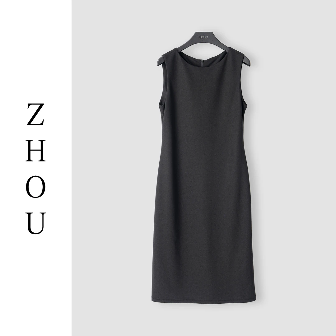 （周哥甄选）黑色连衣裙-22002