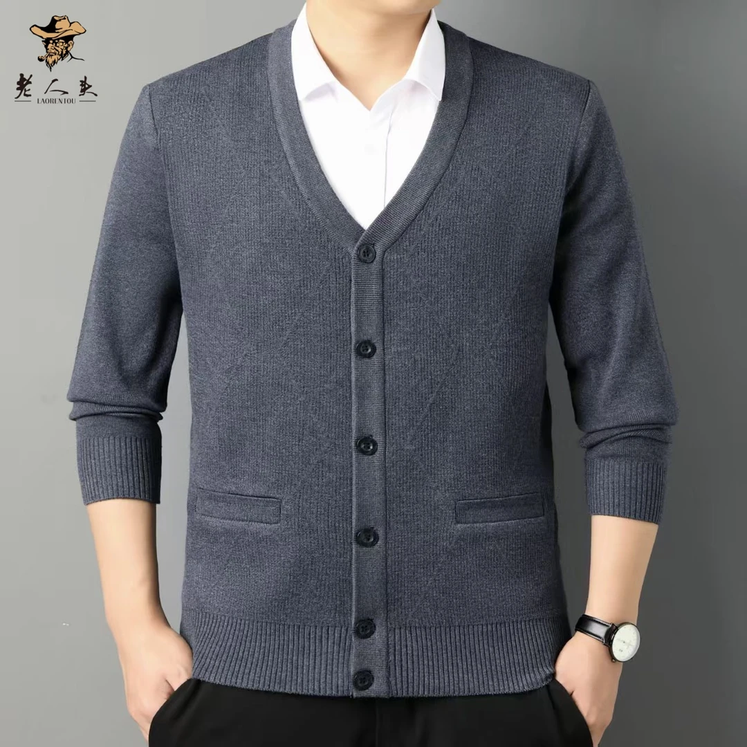 K17男士针织开衫毛衣针织衫秋季新款休闲时尚百搭外穿