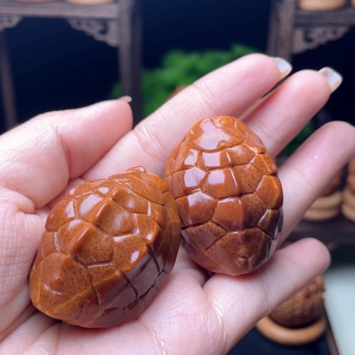 吊坠橄榄核龙脊富甲手球