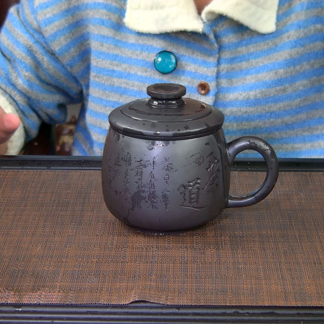 紫砂茶杯高货放漏