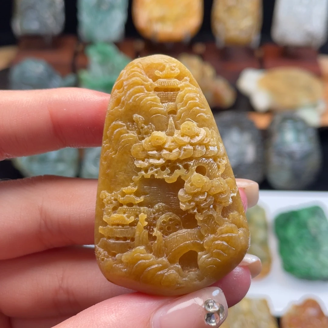 定制翡翠未镶嵌翡翠