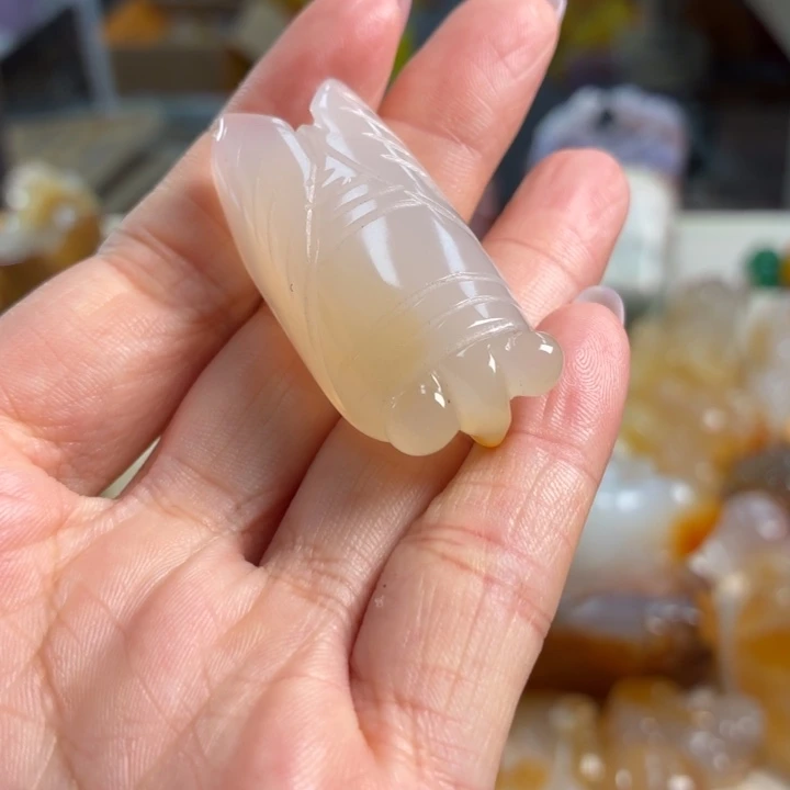 玛瑙/玉髓未镶嵌吊坠(不含链)