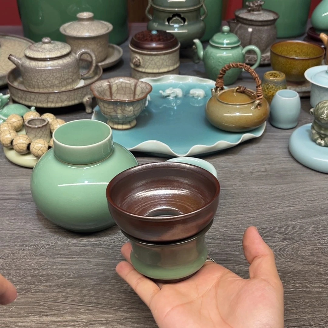 陈大平 铁胎  茶漏