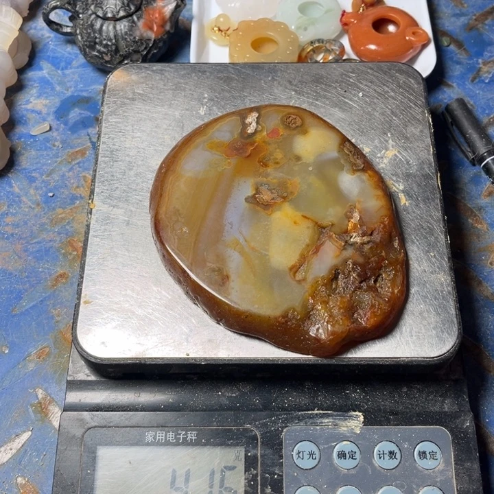 玛瑙/玉髓珠宝奇石未镶嵌云**生