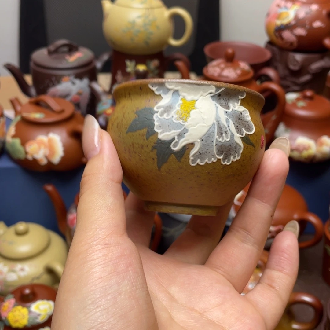 茶杯紫砂紫砂主人杯100cc