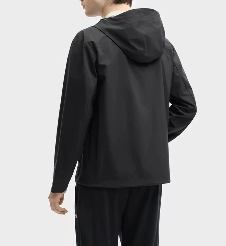 高端男款夹克拉链春季连帽外套