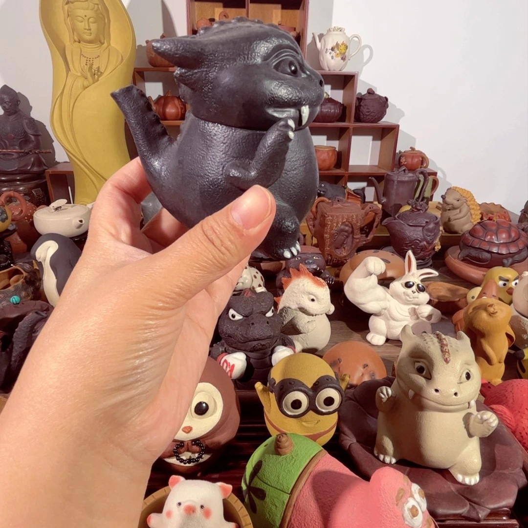 紫砂茶壶纯手工制作过程非常
