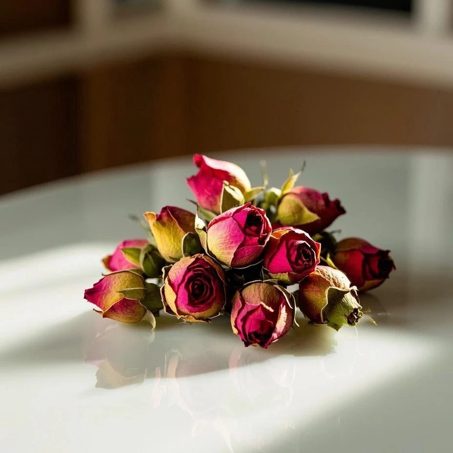 新疆特产伊犁河谷大马士革干玫瑰开心果