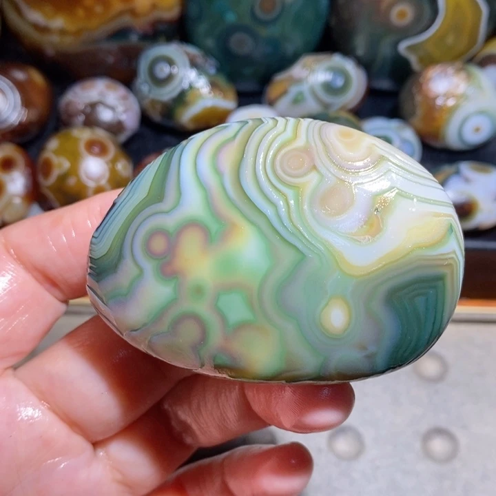 未镶嵌玛瑙/玉髓珠宝半成品29