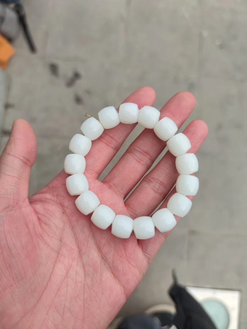 和田玉和田玉白玉手串