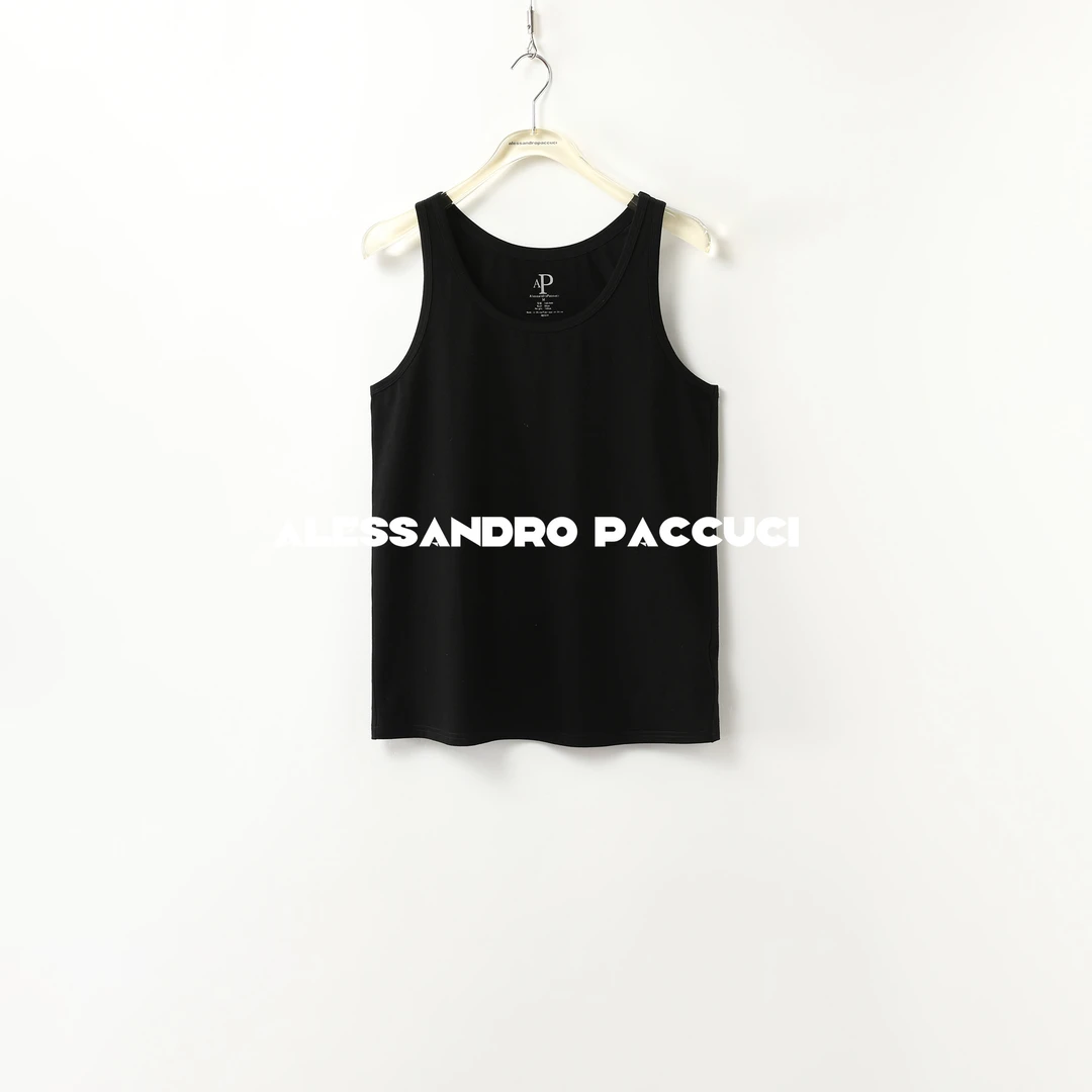 AP洛哥52012MB【两件装】高含棉通勤随性简约基础百搭纯色女士背心