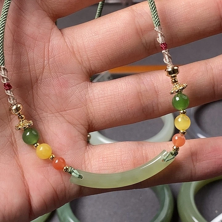 和田玉手链未镶嵌