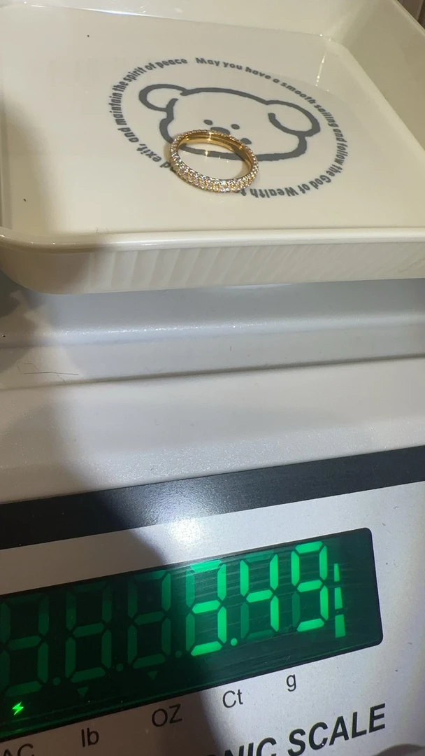 足金精品工艺戒指