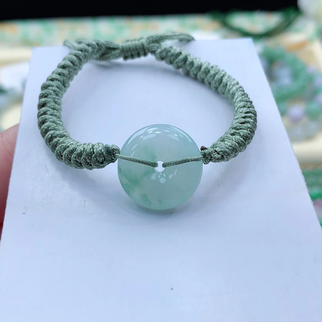 【闪购商品】翡翠项链未镶嵌缅甸天然a货翡翠