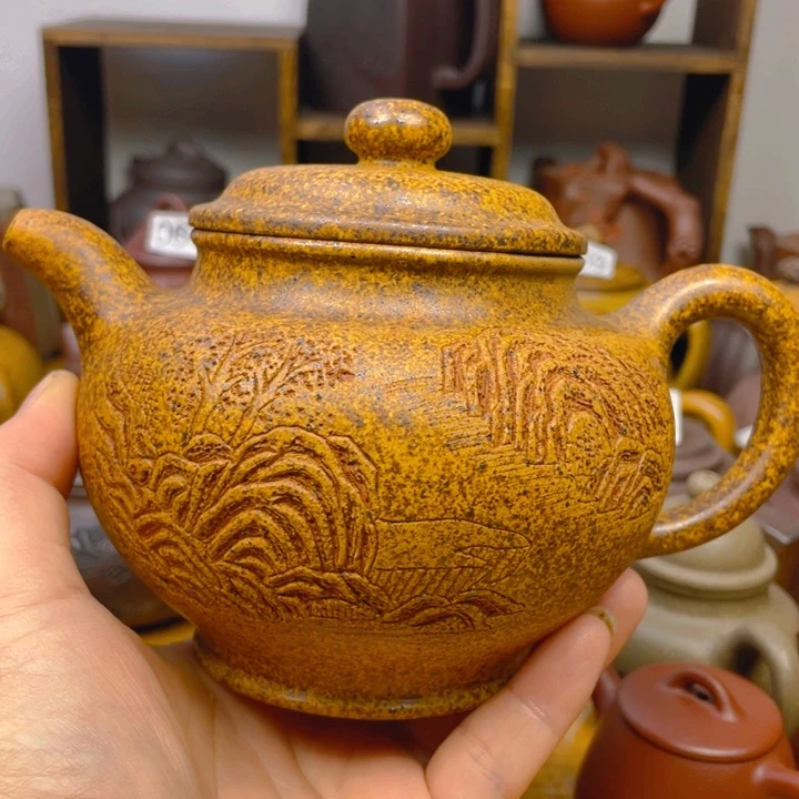 茶壶紫砂紫砂壶微瑕650cc