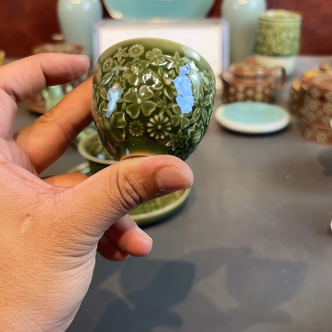 瓷片龙泉青瓷福利青瓷