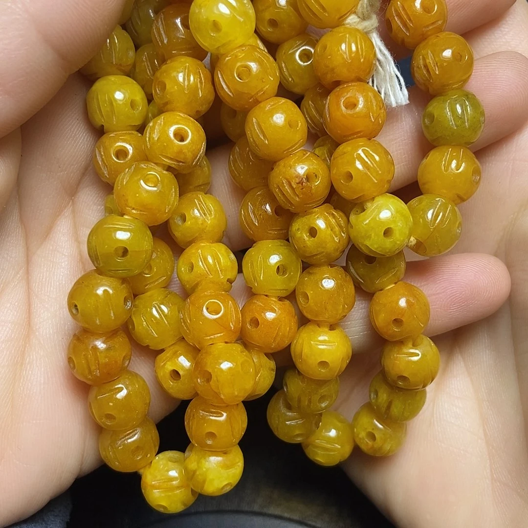 豪***羁吊坠白玉菩提精品文玩