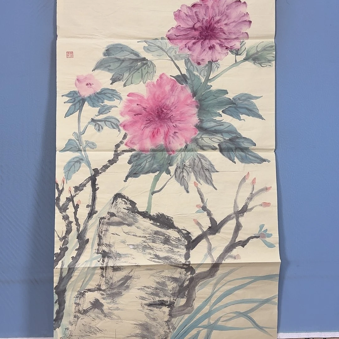国画1213 牡丹仙子好可爱
