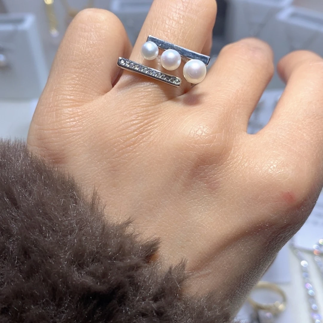 耳坠淡水珍珠未镶嵌