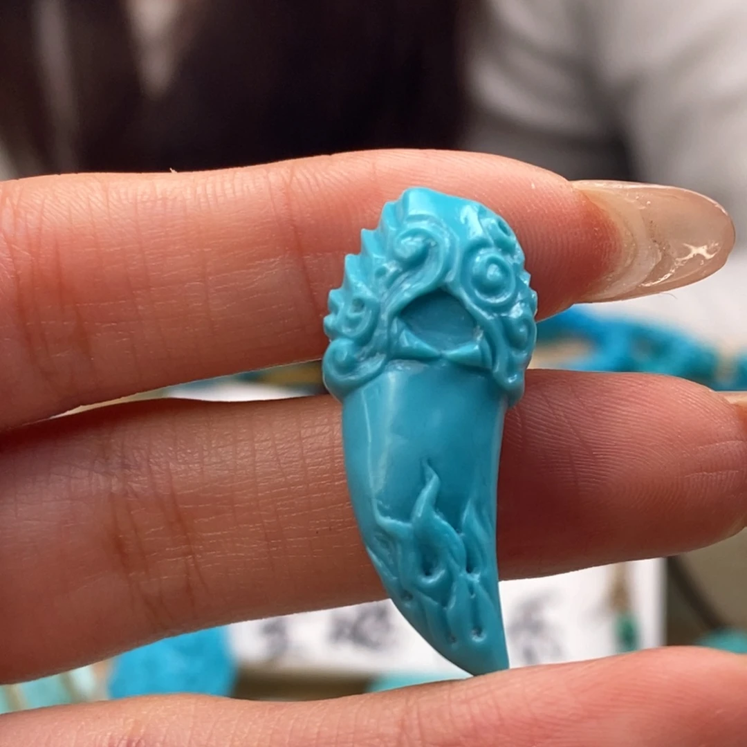 未镶嵌绿松石挂件