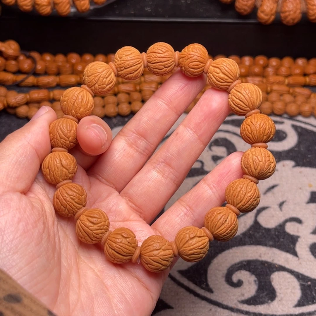 手串桃核龙纹甲骨13