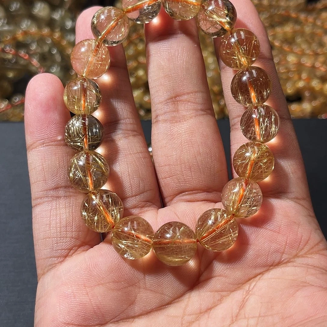 J***_手串未镶嵌水晶金发晶