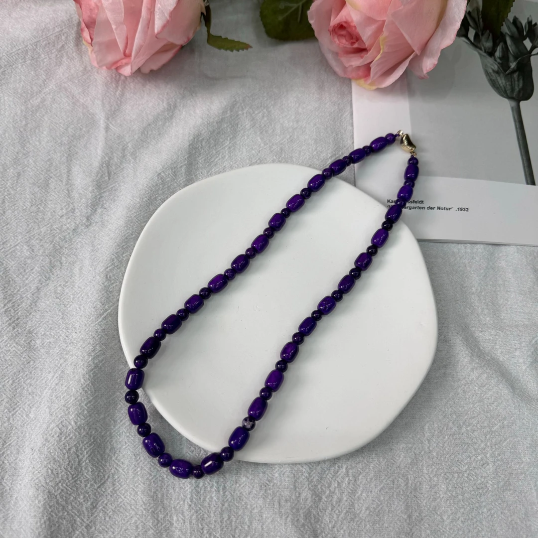 高定珠宝皇家紫项链HX1294S0828