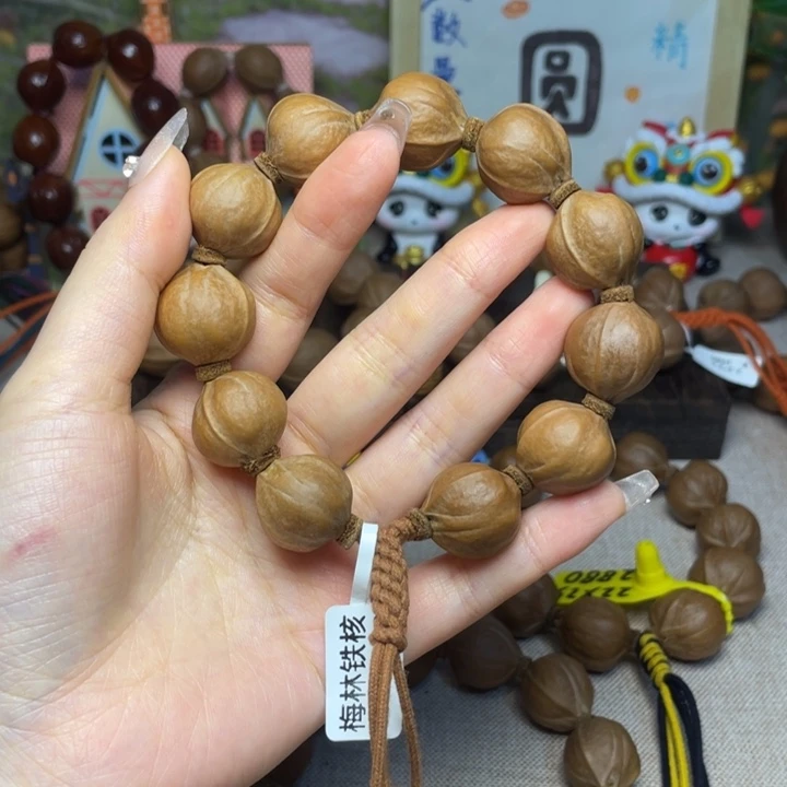 橄榄核手串/手链梅林铁核20.21