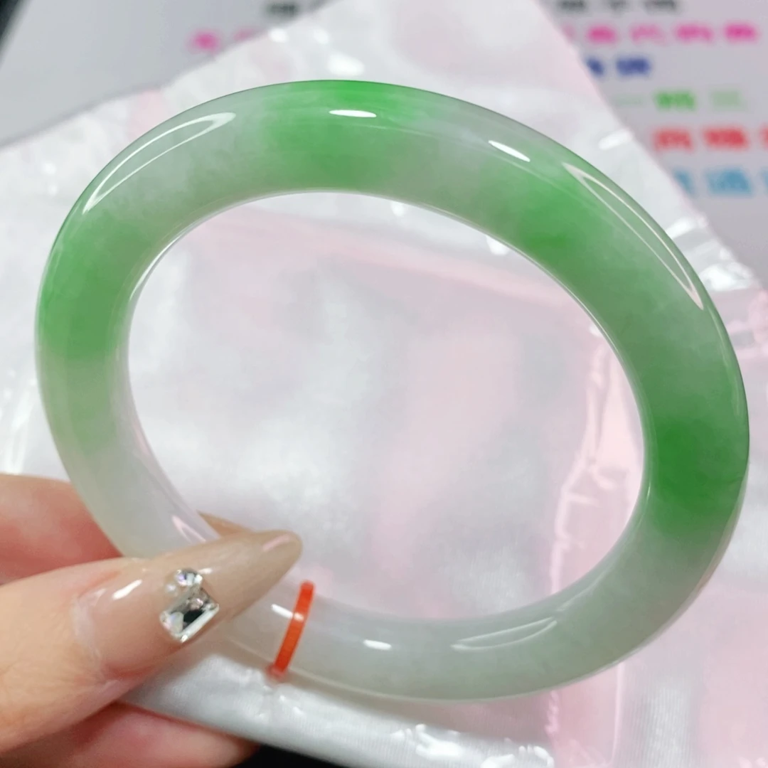 未镶嵌手镯翡翠乐*58 圆条