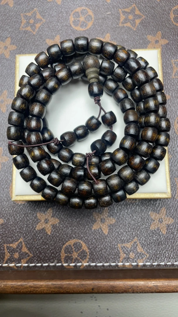 078沉木多圈9mm桶珠