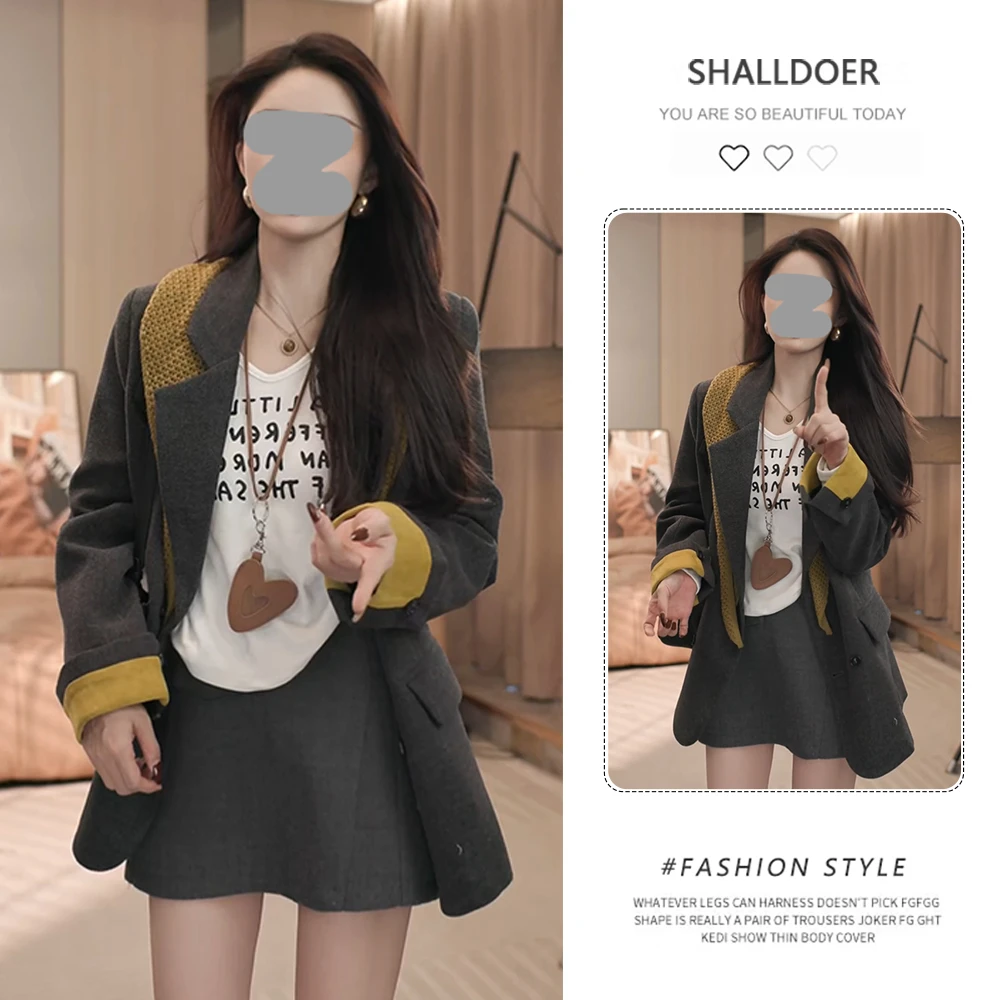 2025秋冬重磅设计感高级时尚百搭长袖外套上衣时髦潮流新款秋季