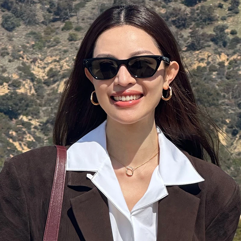 钟楚曦同款墨镜防紫外线近视太阳眼镜女百搭海边度假拍照2025新款