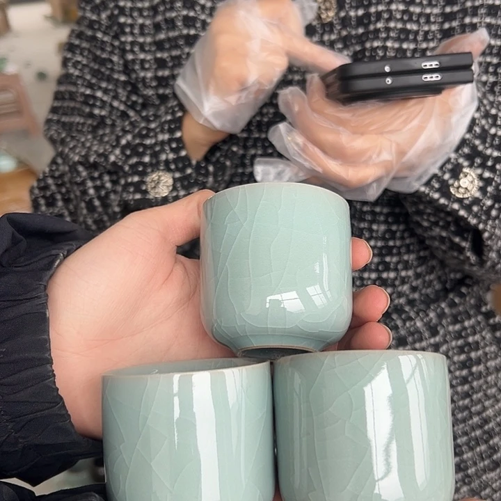 小米茶器龙泉青瓷