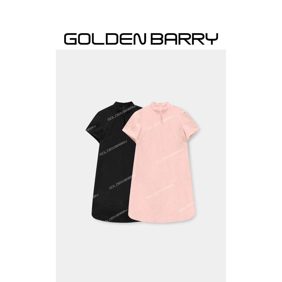 GOLDENBARRY|301311“东方·韵”精致短款旗袍