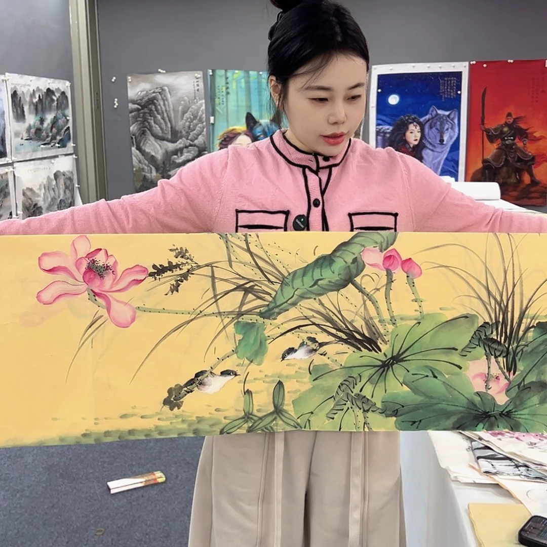 国画事事顺心如意万事如意