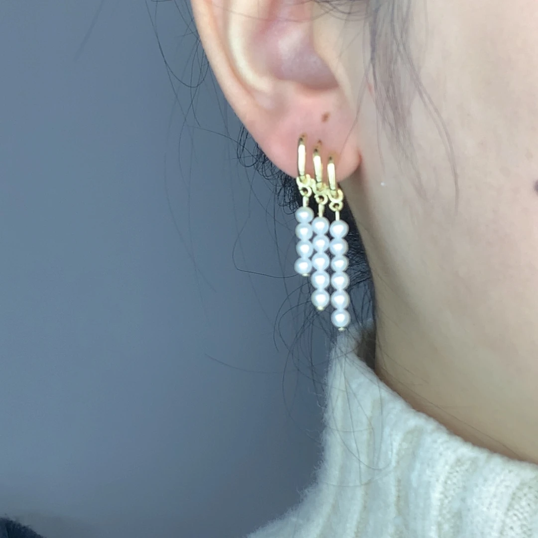 淡水珍珠颈饰合金