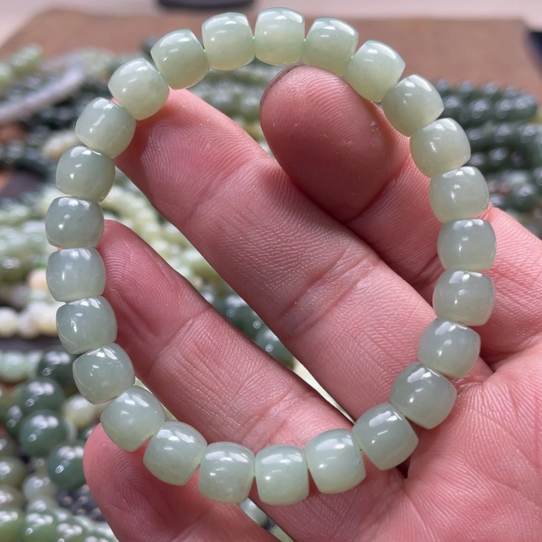 和田玉手链未镶嵌