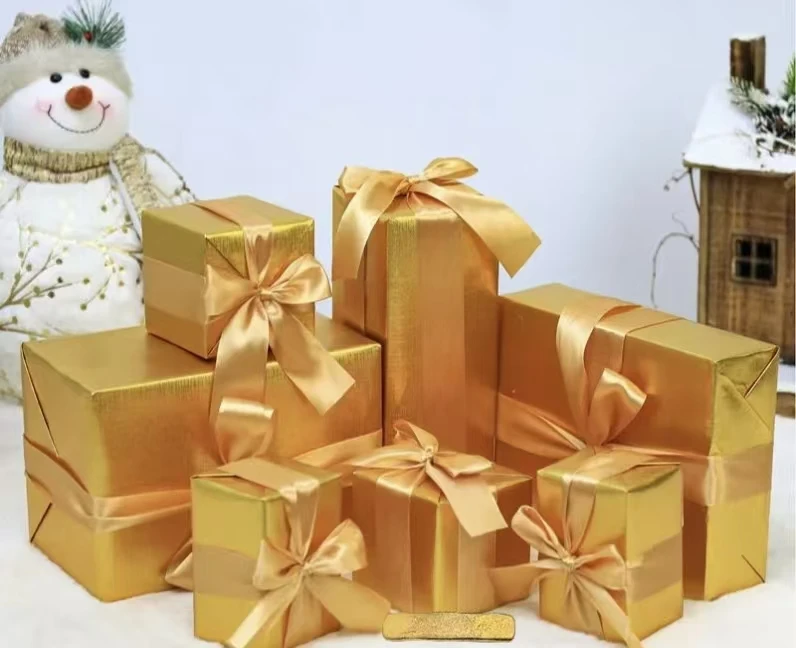 原创春节风格轻职风精美礼盒挂件-K925-1