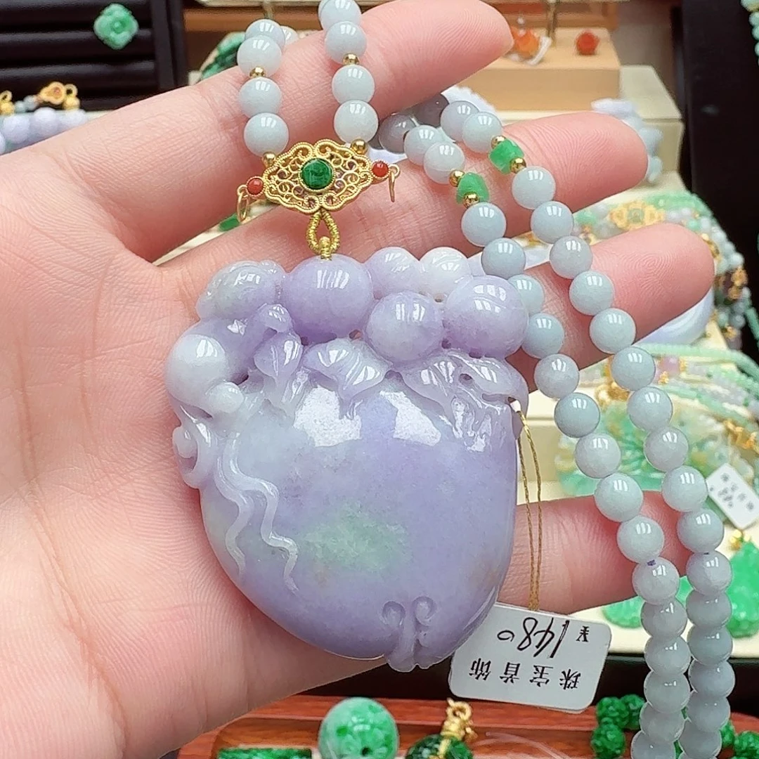 颈饰未镶嵌翡翠翡翠吊坠