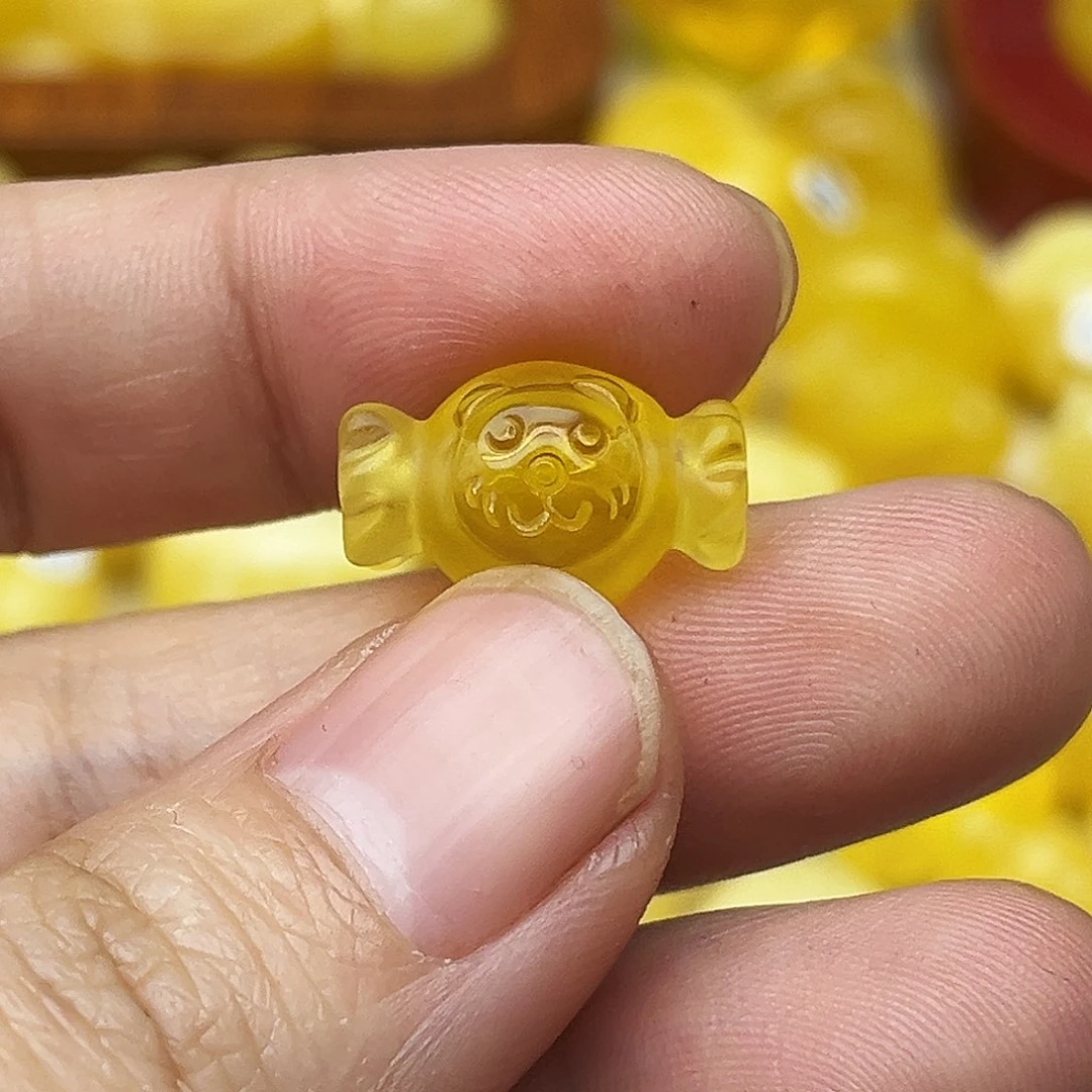 蜜蜡未镶嵌裸石天然