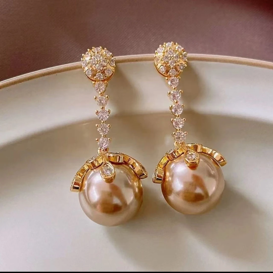 【现货现发】【雍容华贵】高级感轻奢耳环女法式耳钉