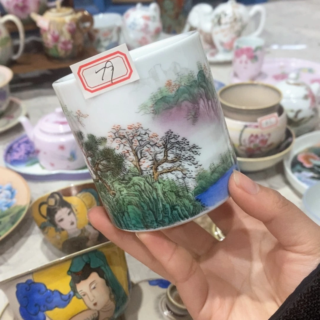手工手绘茶具杯杯杯杯