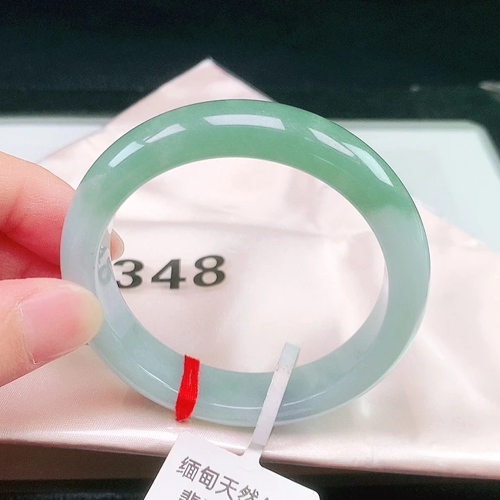 翡翠未镶嵌手镯348