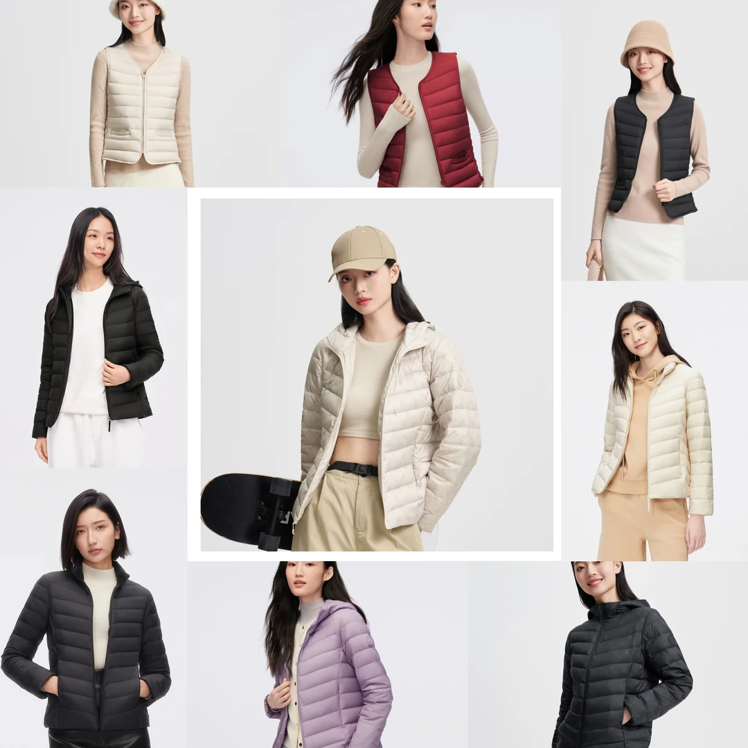 【618反季爆款】波司登简约慵懒风羽绒服经典百搭轻薄短款保暖外套