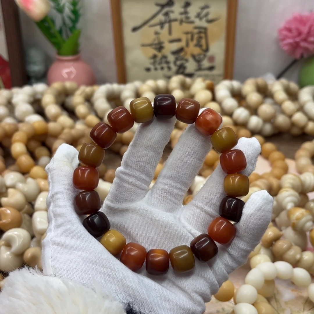 菩提根/象牙果吊坠14干磨丹霞305