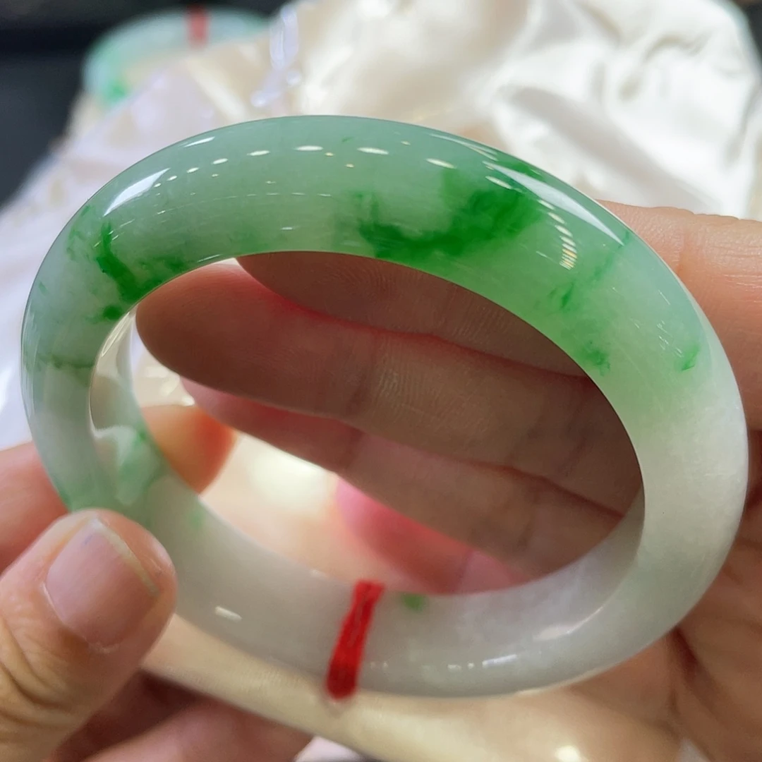 未镶嵌手镯翡翠6号正圈