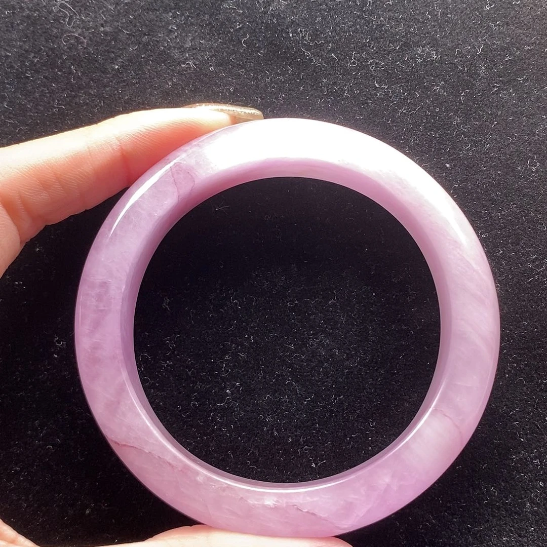 手镯未镶嵌水晶紫锂辉，