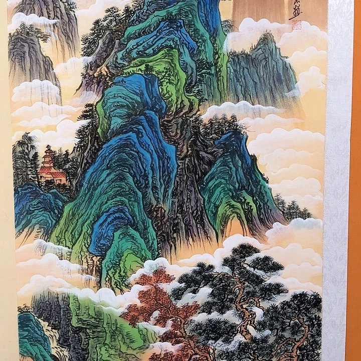 国画书法作品多次参加全国
