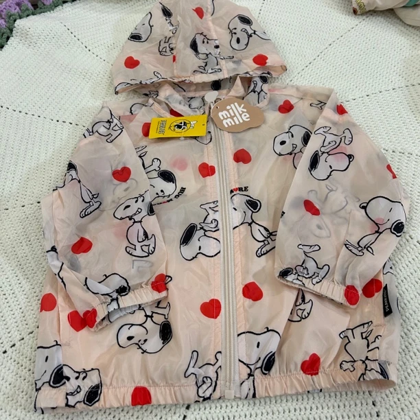 麦澳努比联名款外贸婴幼童童装直播看款专用