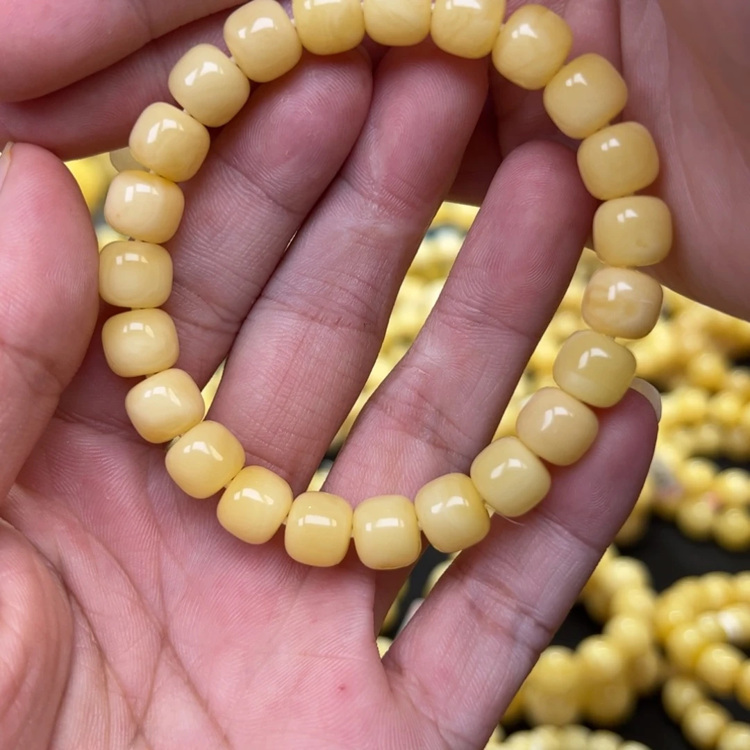 【闪购商品】琥珀珠宝奇石未镶嵌9mm12.8g